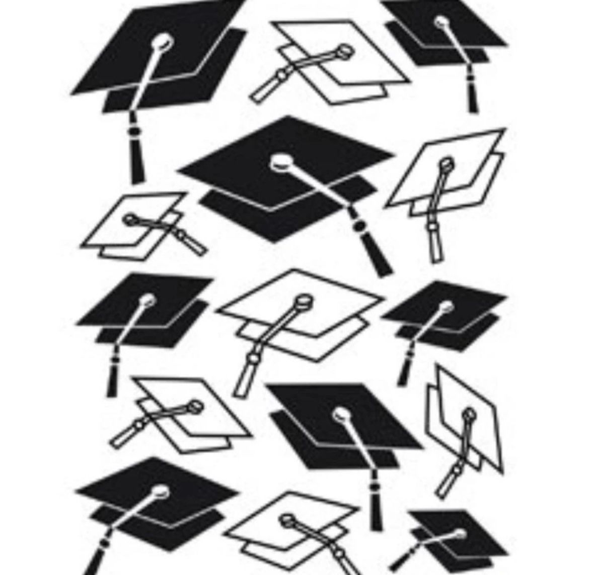 Darice Embossing Folder, Graduation Embossing Folder