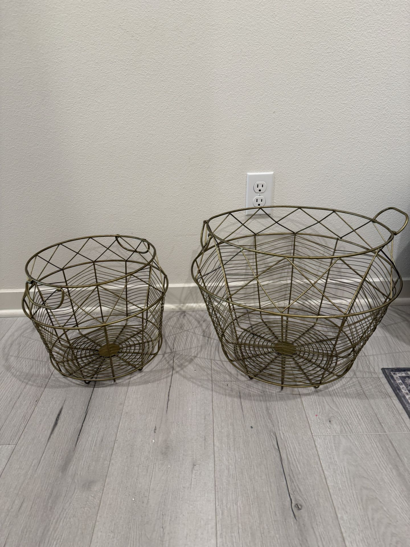 Storage Baskets great For Blankets