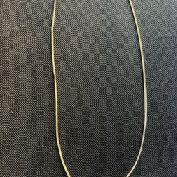 10k gold 1.5mm 20 Inch Franco 