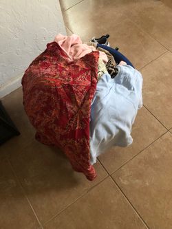 Woman’s shirts, shorts, skirts, pants and blouses