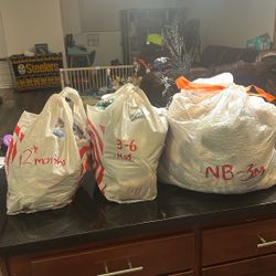 FREE Infant Clothing! NB-12+ Months