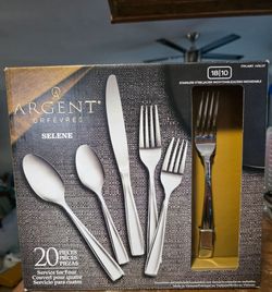 Argent Orfèvres SELENE  Flatware 18|10 stainless steel set