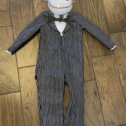 Kids Nightmare Before Christmas costumes Jack Skellington & Zero