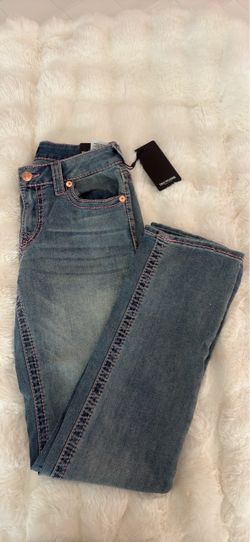 NWT True Religion Billie Mid Rise Straight Jeans – Size 29