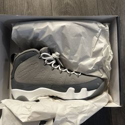 Jordan 9 Retro “Cool Grey 2025” Size 9