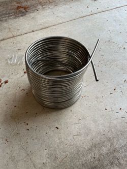 50’ SS Tubing, 0.375”