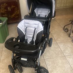 Double Stroller Baby trend like new