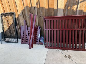 Toddler/crib bed