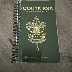 Scout Handbook with Some Badges 
