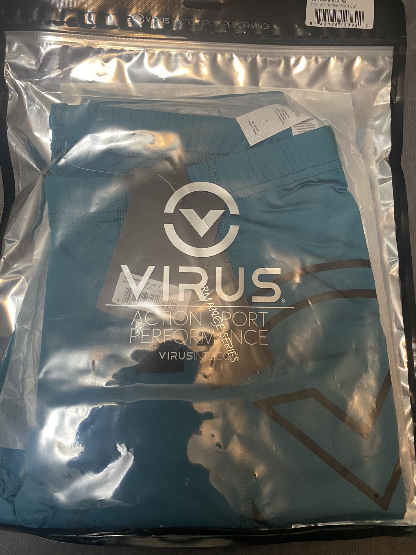 New virus men’s ex 5 compression boot cut pants