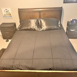 Wood Bed Frame