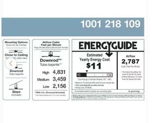 Lillycrest 52 in. Indoor/Outdoor Aged Bronze Ceiling Fan with Downrod and Reversible Motor; Light Kit Adaptable