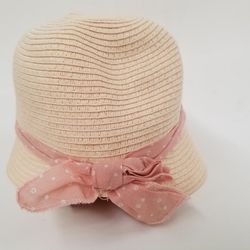 H&M Baby Baby And Toddler  Basket Hat  Pink 12 To 18 Months 
