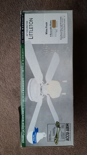 Hampton Bay Littleton 42 Ceiling Fan For Sale In Us Offerup