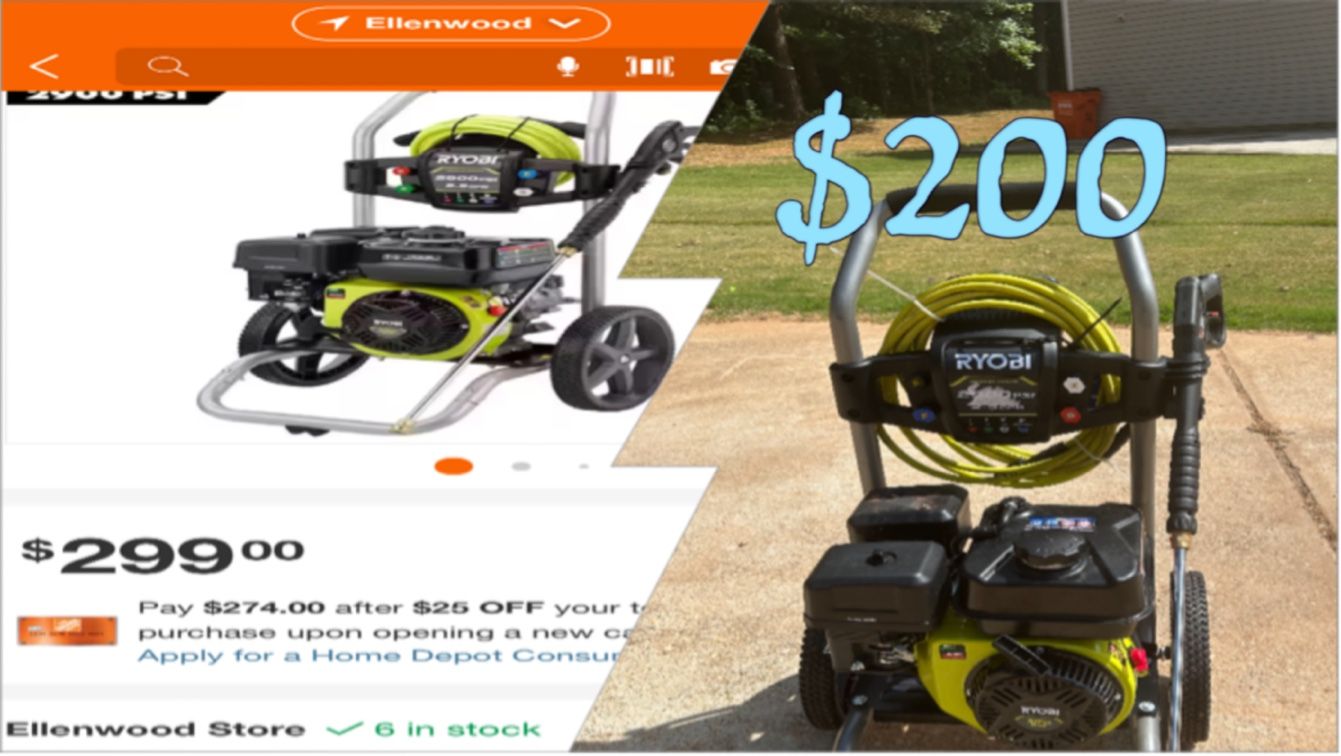 2900 Psi Pressure Washer