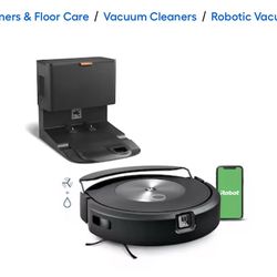 iRobot Auto Charging Pet Robotic Vacuum and Mop Self Emptying