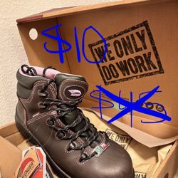 Zappos Avenger Work Boots Women Safety Toe Composite 