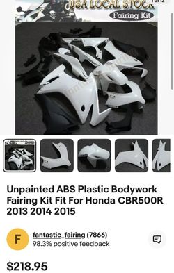 Plastic Bodywork For Honda CBR(contact info removed)-2015