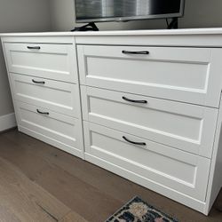 IKEA 6 Drawer Dresser, Great Condition $175
