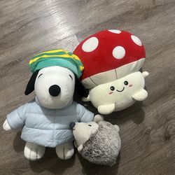 Plushies (must take all 3)