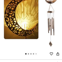 Moon Solar Wind Chime