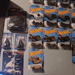 Hotwheels And Misc. Others (Batmobiles,movie Cars,and Action Figures)