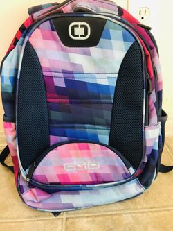Used Ogio backpack many pockets with water bottle holders