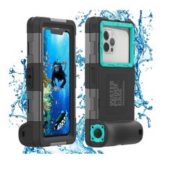Waterproof Underwater Snorkeling Diving Phone Case for iPhone 11/12/13/14 Pro Max Mini Xr/X/Xs and Samsung Galaxy Note10/9/8/S10/9/8 Ultra Plus 