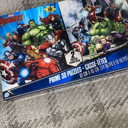 Marvel Avengers 3-D Puzzle