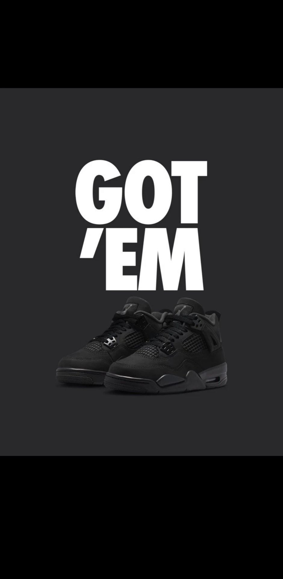 Jordan 4 Black Cats(2025) Grade School