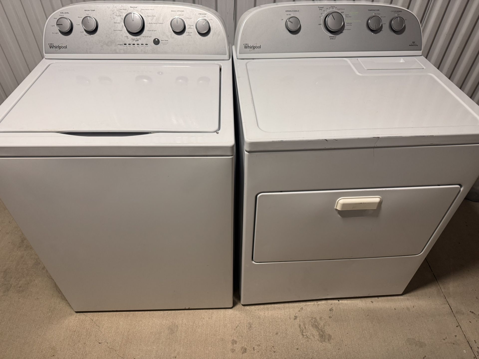 Washer And Dryer Will Deliver For 50
