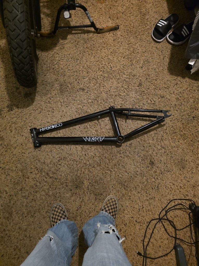 hyper wizard bmx frame