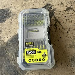 RYOBI Impact Rated Driving Set (30-Piece) 