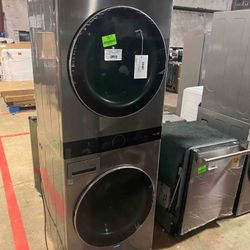 LG WKE100HVA WashTower Laundry Center Washer Dryer HXY8