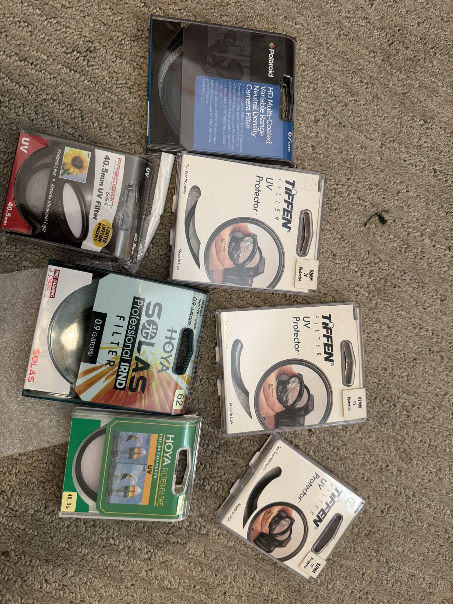 Camera Lens UV CP ND Filters