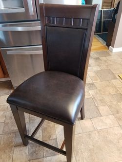 2 pub chairs