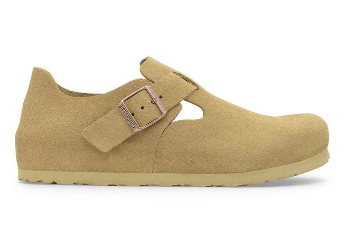 London Suede Leather Birkenstock