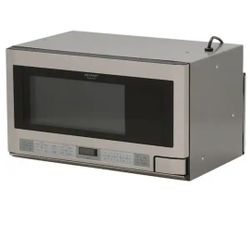 Sharp
24 in. 1.5 cu. ft. 1,100-Watt Over the Counter Microwave in Stainless Steel with Sensor Cooking Technology