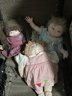 Handmade cloth dolls