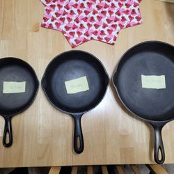 Very Old Cast Irons Pans