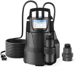 Acquaer 1/2 HP Automatic Sump Pump