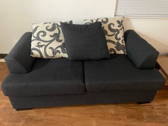 Blue couch