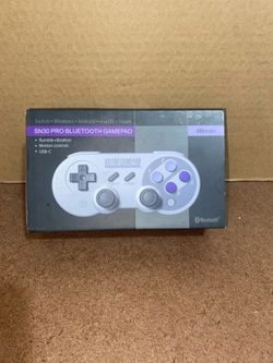 8BitDo SN30 Pro Bluetooth Controller – NEW in Box