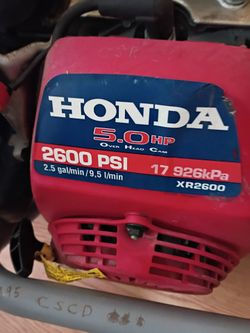 Honda XR2600 Gas Pressure Washer 2600 PSI