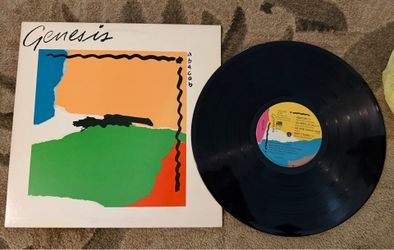 Genesis abacab Lp Album 1981 Atlantic Records Phil Collins Blue Orange Green Red