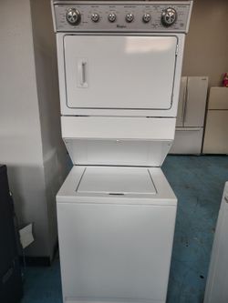 Electric stackable washing machine