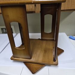 Revolving side table