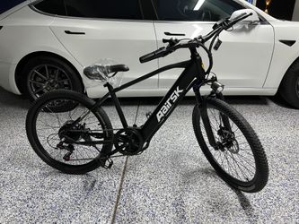 GT-300 Electric Mountain Bike ,25MPH Max Speed, Up to 40miles, 7/21 Speeds & Dual Suspension, 400W Motor Ebike for Adults Urban Commuter E-Bike 
