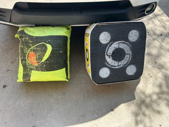 Archery bag and block