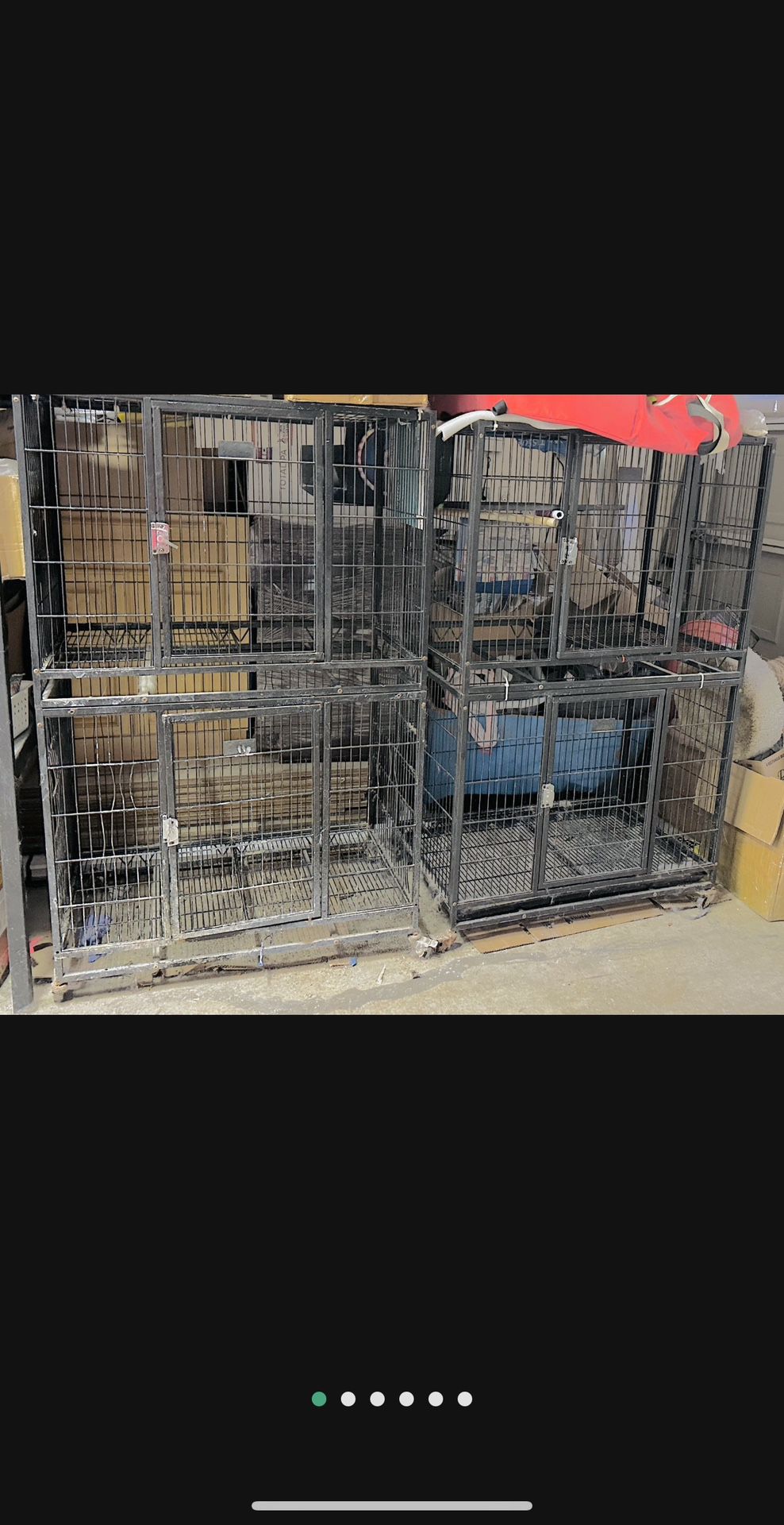 3 Animal Cages For Pets Dog Cat Rabbit Chicken Crate Container Carrier 